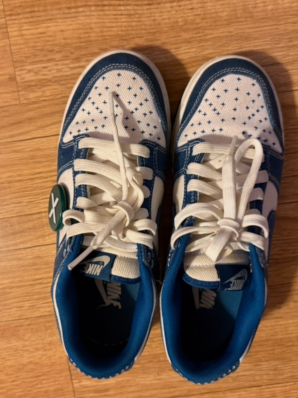 Nike Dunk Low Industrial Blue Sashiko - Picture 2 of 10